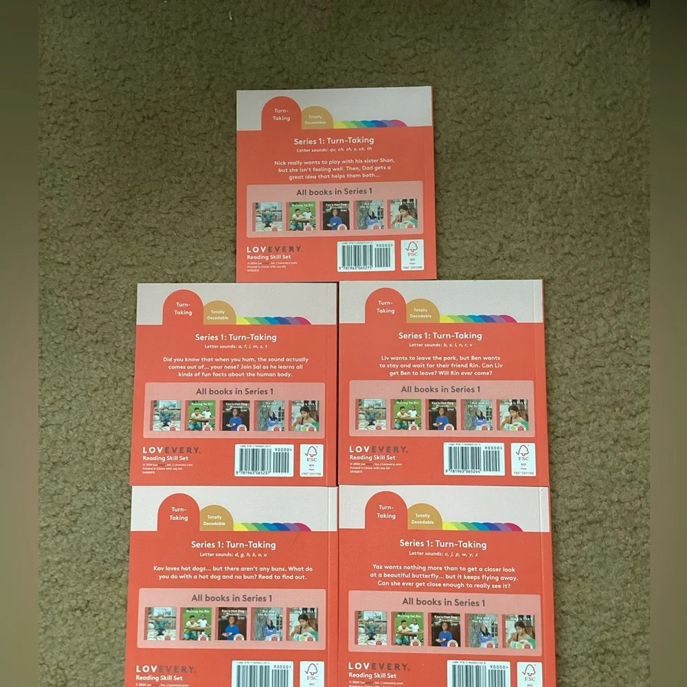 Lovevery Reading Skill Set - taking turns - Early Learning Books